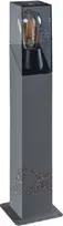 Pastatomas lauko šviestuvas KANLUX Laven, IP44, 1 x 27, max 10W, 13 x 13 x 50 cm