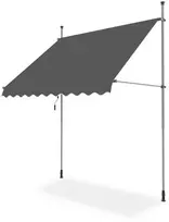 Balkono markizė EASY, 300x130 cm, Pilkas