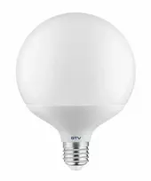 GTV LED lemputė, G120-GLOB, SMD 2835, 4000K, E27, 18W, AC220-240V, spindulio kampas 360°, 1600