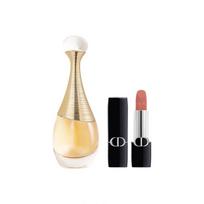 DIOR Intense Blue Gold Lipstick True Classic Fragrance Perfume Set Floral Fragrance EDP Peach Jasmine Tuberose Vanilla mėlyna