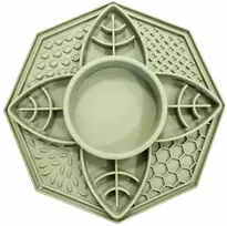Nordic Paws - Laižymo kilimėlis 2in1 - Žalias - 28x26,5cm
