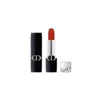 DIOR Vibrant Blue Gold Lipstick Sample Size Easy-to-Color Velvet Mother's Day Gift for Mom #777 Velvet 1.5g mėlyna