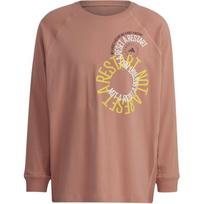 adidas By Stella McCartney Men's Pink Long Sleeve Casual Top IB5895 3XS