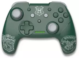 „Trade Invaders Harry Potter“ belaidis valdiklis „Žalias“, skirtas „Switch“ su 1M laidu – „Slytherin“ – „Nintendo Switch“