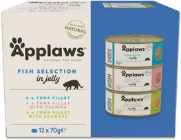 „Applaws“ – žuvų drebučių rinkinys, 12 vnt. x 70 g