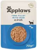 Applaws - Tuno filė su krabais sultinyje - 70g