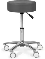 Habys Kosmetologinė meistro kėdutė Mobi stool PVC pilka