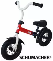 Balansinis dviratis pripučiamais ratais Schumacher Kid Runn air
