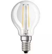 Visional G45 LED Filamentu Spuldze E14 4W 3000K 520lm Caurspīdīga Stikla 220–240V RA>80