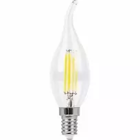 Visional C35T LED Filament spuldze E14 6W 3000K 840lm Caurspīdīga stikla 220–240V RA>80