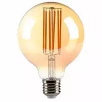 Visional G95 LED Filament Spuldze E27 10W 3000K 1200lm Skaidrs Stikls 220–240V RA>80