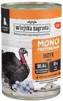 Šunų Maistas - WIEJSKA ZAGRODA Kūdikių Monoproteininis Kalakutas 400g Be Glitimo