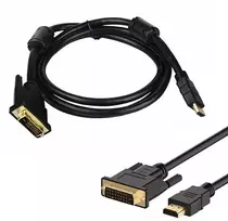 HDMI-DVI kabelis 2 m HD8 su auksuotais antgaliais