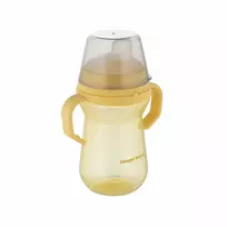Canpol babies gertuvė su silikoniniu snapeliu FirstCup 250ml (56/615_yel)