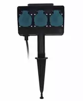 „Electraline 01663“ sodo lizdas 3P 1,5 m