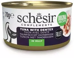 Agras Pet Foods Kačių Maistas - SCHESIR Oceanic Suaugusiųjų Tunų Konservai 70g