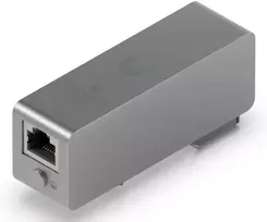 „Ubiquiti UACC-ETH-SP-DIN“ Ethernet viršįtampių apsauga. Dvikryptė apsauga, skirta iki 10GbE, PoE++ ir 20 kA viršįtampių iškrovimui, skirta montuoti patalpose.