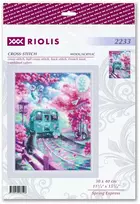 Riolis Kryželiu siuvinėjimo rinkinys „Pavasario ekspresas“ 30x40 SR2233