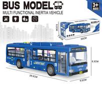 Vaikams Dideli Autobusai Modeliniai Automobiliukai Žaislai Imitacija Mokyklinis Autobusas Dviaukštis Autobusas Konvertuojamas Traukiamas Atgal Šviesos Garsai Mažiems Vaikams Žaislai Dovana