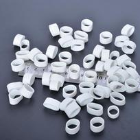 High Elasticity Durable White Rubber Band Cable Organizer Case