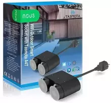 NOUS A4T Tasmota lauko kištukas 2 kanalų 16A