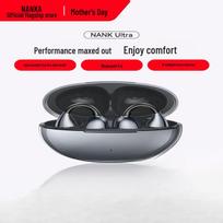 NANK Ultra Ear-Clip Open-Ear Sports Headphones fantominės juodos spalvos