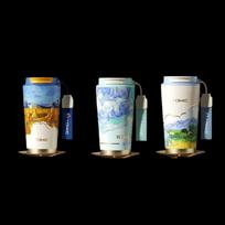 TOMIC Van Gogh Collaboration 3-Piece Insulated Cup Set