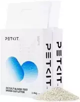 „Petkit“ – kačių kraikas su paslėptu kraujo tyrimu – 4 vnt. pakuotė (OCCULT LITTER – 4 PAKELIAI)