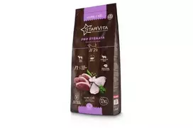 StarVita granulės didelių veislių šuniukams, 12 kg (antis ir vištiena)