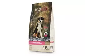 VIVAVITA granulės didelių veislių šuniukams, 15 kg
