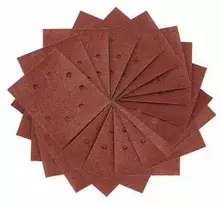 šlifavimo popierius 115x115mm su lipduku, 8 skylės, granuliacija 240, DeWalt [DT3035-QZ] 25 vnt.