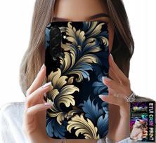Etui Do Samsung Galaxy A56 5G - Eleganckie Złote Modne Wzory Futerał