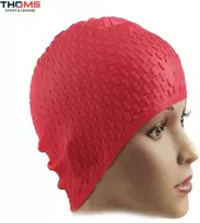 Silikoninė Plaukimo Kepuraitė THOMS SkyTrip Raudona, Unisex