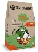 Šunų Priedas - PAKA ZWIERZAKA Samo Mięsko Shrimps Natural Gluten-Free 70g