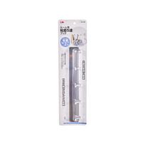 Modern Stainless Steel Adhesive Hook Set With Multiple Hooks For Home Storage And Towel Hanging 5 Hooks