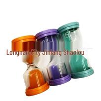 Plastic Drop-proof Macaron Hourglass Timer - 30, 20, 15, 10, 5, 3 Min Creative Home Decor 1 Min Random Color Small