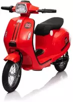 Toycars Vaikų paspirtukas, 24V elektrinis, 350W variklis, 130x55x79 cm, Raudonas