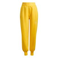 Adidas X Stella McCartney Collaboration SC SWPANT Fashion Simple Cuffed Knitted Sports Pants Women Pants Yellow GU1620 S
