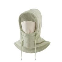 Thermal Fleece Balaclava Hat Windproof Pullover Cap Fashion Masks Hood Beanies  Hiking žalia