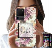 Etui Do Samsung Galaxy S20 Ultra - Kwiatisty Wzór, Modne Damskie + Folia