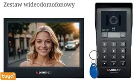 „Laskomex“ 2 laidų IP vaizdo domofono komplektas GEMINI ZEST