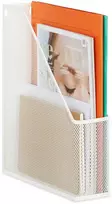Relaxdays Vertikalus dokumentų laikiklis, tinklinio dizaino