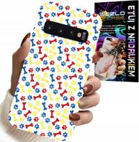 Etui Do Samsung Galaxy S10 Plus - Łapki Kości Pies Patrol Bajki + Folia