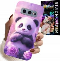 Etui Do Samsung Galaxy S10E - Słodka Panda Wzory Dla Dzieci + Folia