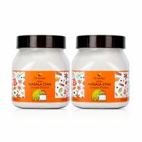 Octavius Indian Masala Chai Tea Premix - 500 Gm Jar (Pack of 2) | 1 Min Ready Tea Mix | Instant Masala Chai | 1 Kg Jar