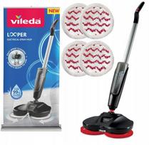 Mop Elektryczny Vileda Looper Bezprzewodowy Spryskiwacz + 4 Wkłady Gratis