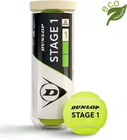 Teniso kamuol. DUNLOP STAGE 1 Žalias 3PET ITF
