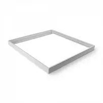 LED panelio montavimo priedas, Virštinkinis rėmas 600x600mm, baltas, VIDEX VL-PFS – Baltos spalvos profilis nepriekaištingam integravimui prie lubų apdailos