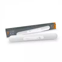 Namų LED lempa su judesio jutikliu spintai ir koridoriui 150Lm, 3000/4000/6500K, Type-C (5V, 1A) integruotas akumuliatorius Li-pol 3.7V 2200mAh, VIDEX VL-NL013W-SR – automatinis baldų apšvietimas