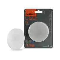 LED lemputė Videx, GX53, 12W, 1170Lm, 3000K (šiltai balta šviesa)